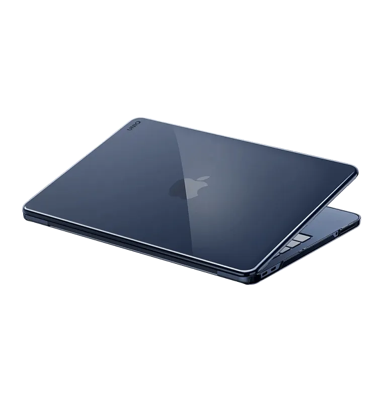 Накладка Uniq для Macbook Neo 13 (2026) VERO Tinted Indigo, "Приглушенный индиго"