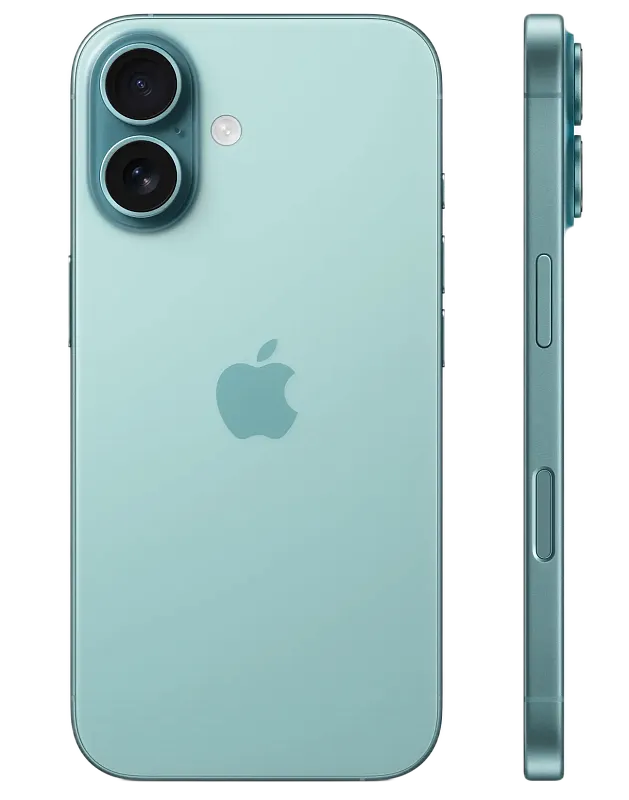 Apple iPhone 16 Plus, 512 ГБ, бирюзовый