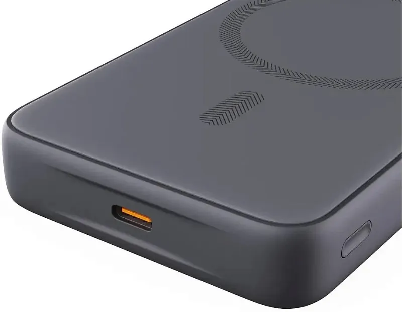 Внешний аккумулятор Aukey Magnetic 10000 Qi Черный
