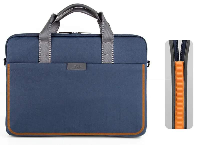 Сумка Uniq Stockholm Laptop Bag для ноутбуков 16" нейлон, (синий)