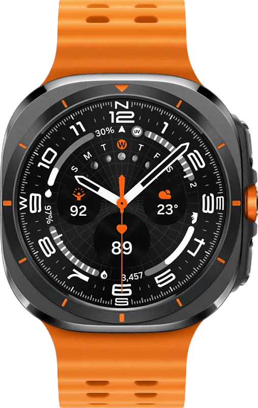 Samsung Galaxy Watch Ultra (2025) LTE, 47 мм, «чёрный титан»