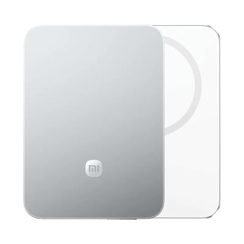 Внешний аккумулятор Xiaomi UltraThin Magnetic 5000 мАч 15W, серебристый