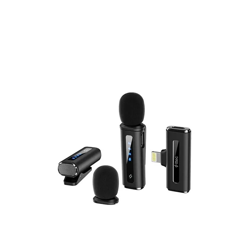 Беспроводная универсальная микрофонная система петличного типа TTEC GoMic Plug&Play