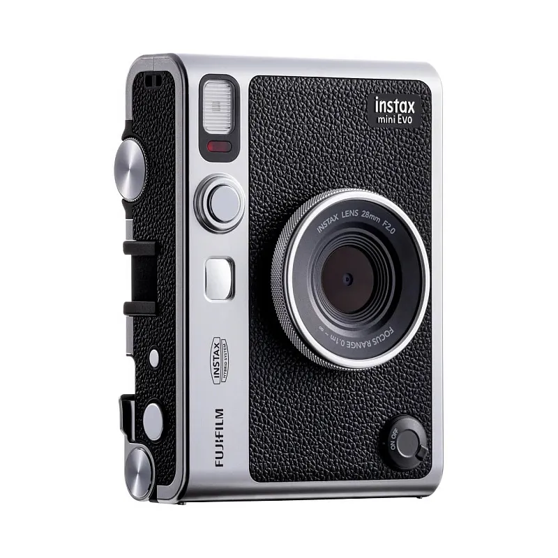 Гибридный фотоаппарат моментальной печати FUJIFILM Instax mini Evo, чёрный
