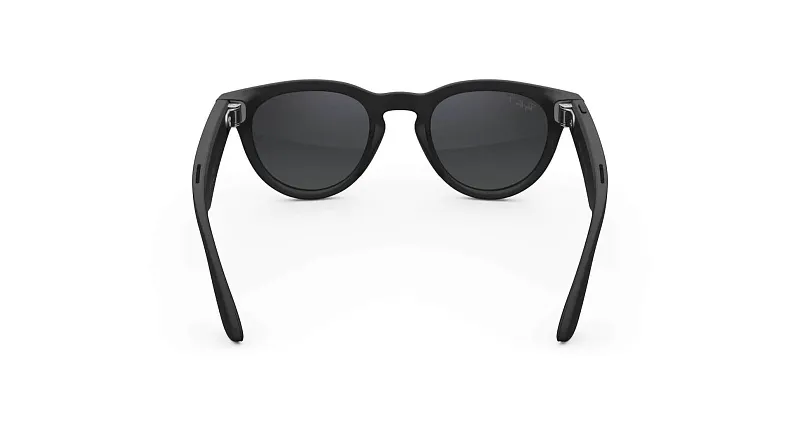 Умные очки Ray-Ban Meta Headliner (Gen 2), матовый чёрный (Matte Black), линзы «графитовый градиент» (Gradient Graphite), оправа с низкой переносицей