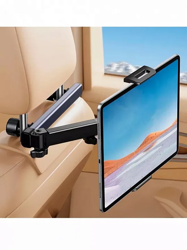 Автомобильный держатель для телефона на подголовник UGREEN Car Headrest Phone Mount, черный