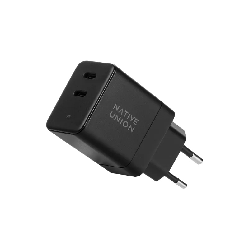 Сетевое зарядное устройство Native Union Fast GaN Charger USB-C, PD, 35Вт, черный