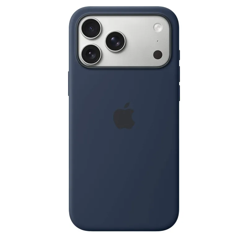 Чехол Apple для iPhone 17 Pro Max Silicone MagSafe, «тёмная ночь»