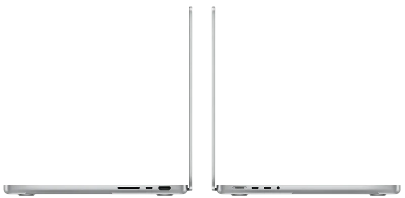 Apple MacBook Pro 14" (M5, 10C CPU/10C GPU, 2025), 16 ГБ, 1 ТБ, серебристый