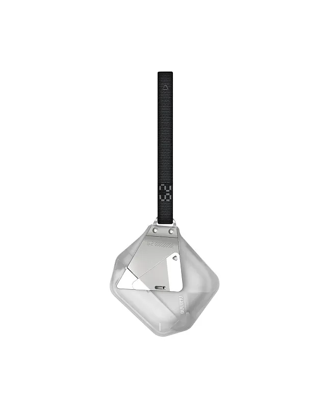 Чехол для AirPods 4, Aulumu A29, полупрозрачный белый