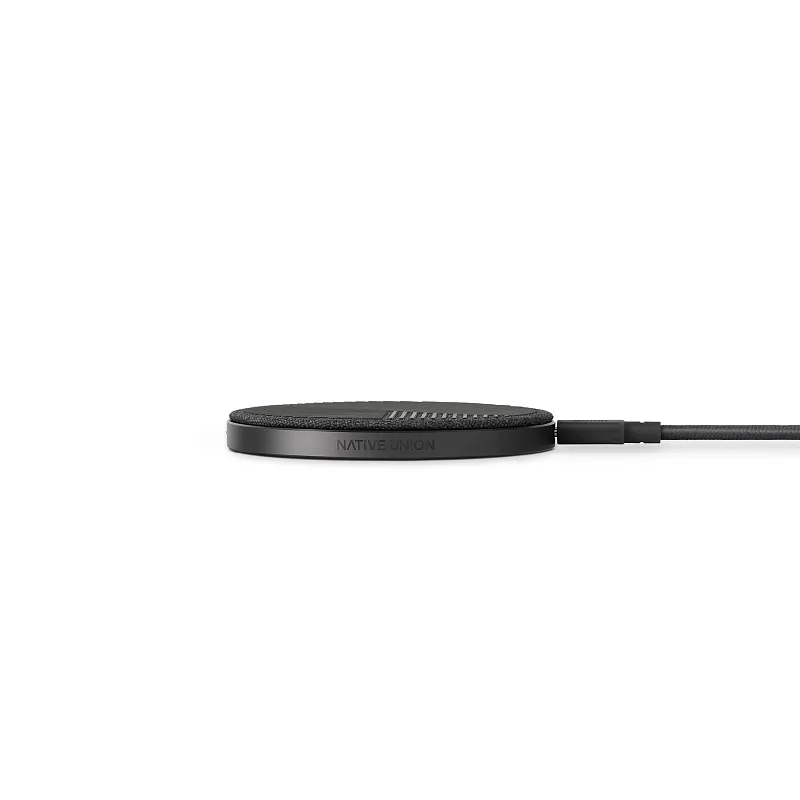 Беспроводное зарядное устройство Native Union Drop Charge Pad, 10 Вт, Серый
