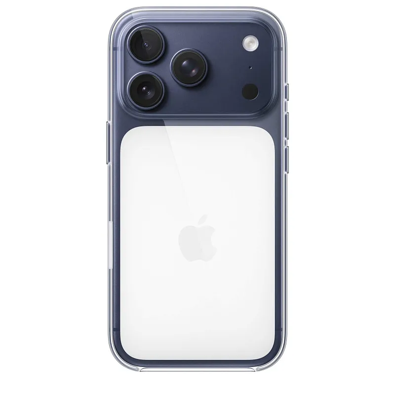 Чехол Apple для iPhone 17 Pro Clear MagSafe, прозрачный