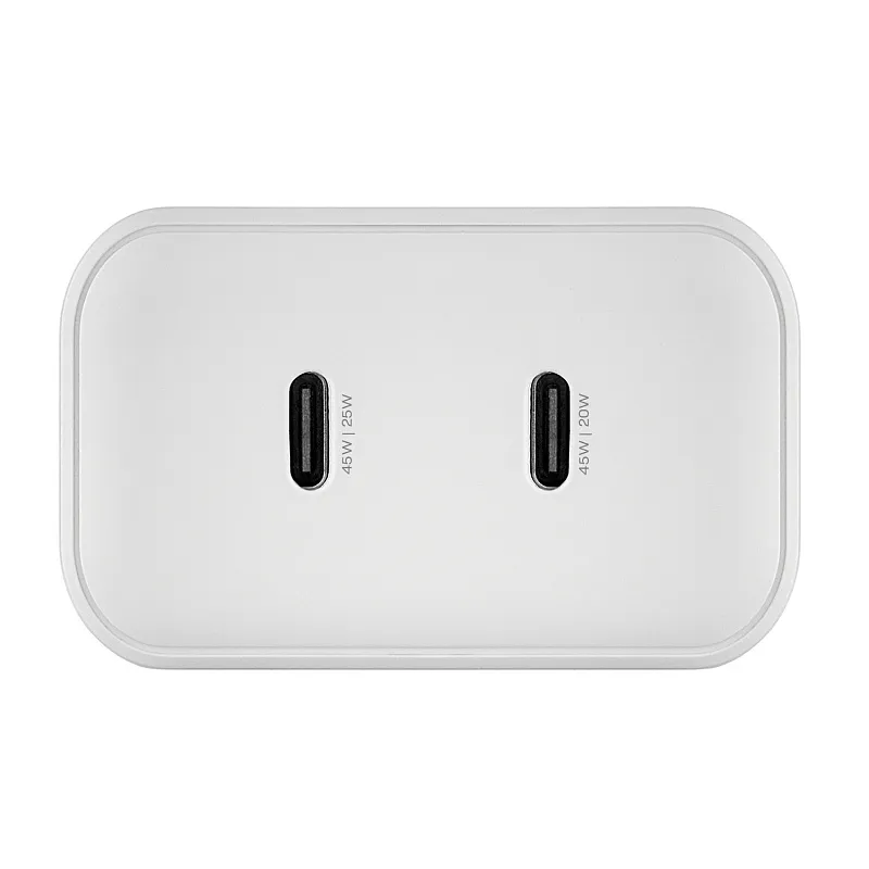 Сетевое зарядное устройство uBear Motion, GaN, 45 Вт