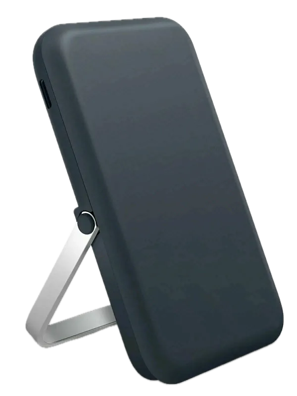 Внешний аккумулятор магнитный Uniq Hoveo Click 5000mAH Magnetic Wireless Power Bank USB-C PD, темно-синий