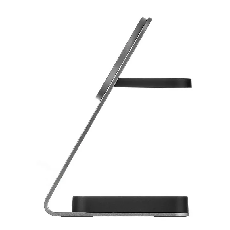 Беспроводное зарядное устройство 3в1 uBear Level Pro Apple Watch, серый