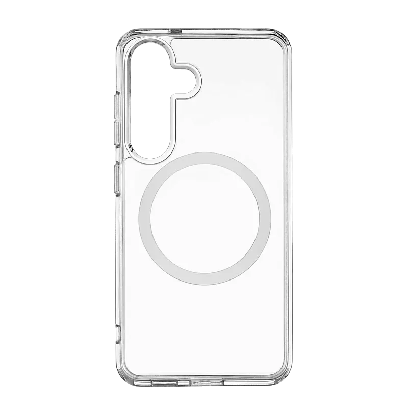 Чехол защитный uBear Real Mag Case для Samsung Galaxy S25, прозрачный