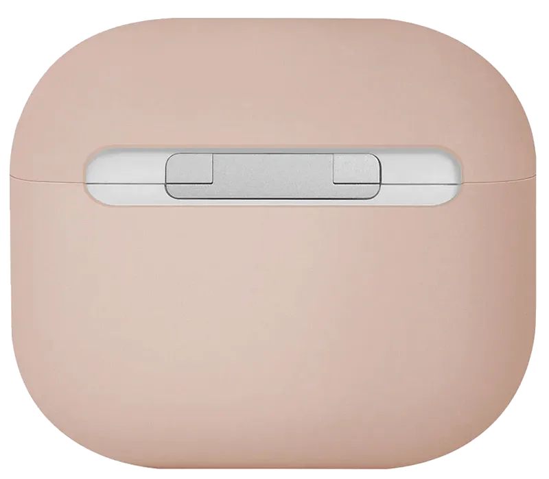 Чехол Uniq для Airpods 4 LINO Liquid silicone Pink