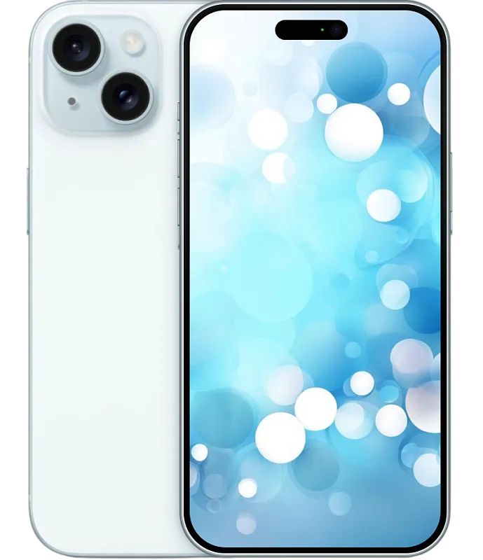 Apple iPhone 15, 128 ГБ, голубой