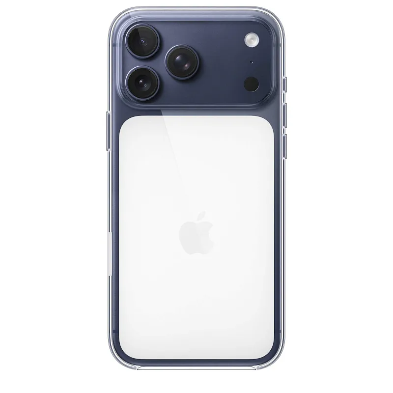 Чехол Apple для iPhone 17 Pro Max Clear MagSafe, прозрачный