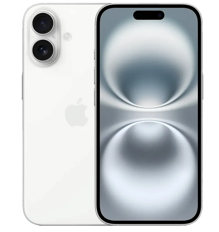 Apple iPhone 16, 256 ГБ, белый