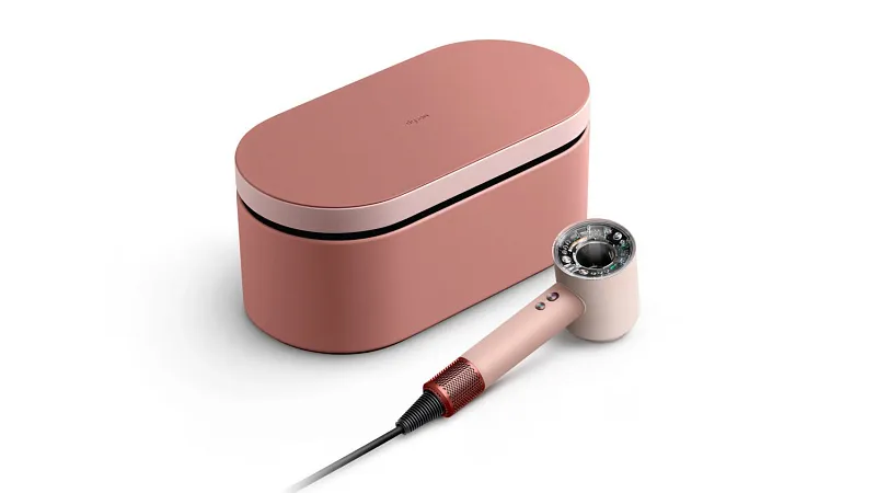Фен Dyson Supersonic Nural HD16 для прямых волос (Straight+Wavy) Сакура (Sakura Cherry/Kanzan Pink) с кейсом