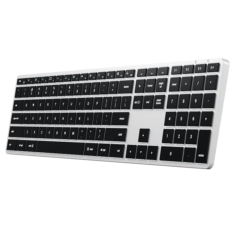 Беспроводная клавиатура Satechi Slim X3 Bluetooth Keyboard, серебристый