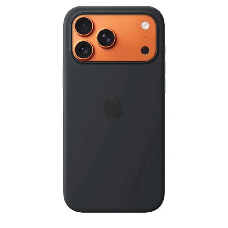 Чехол Apple для iPhone 17 Pro Max Silicone MagSafe, чёрный