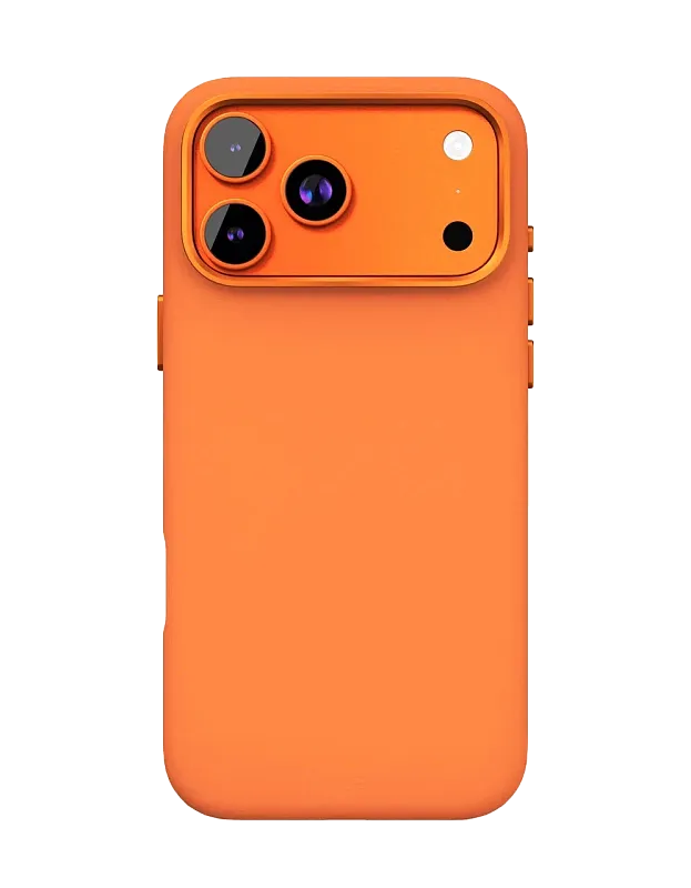 Чехол защитный VLP Aster Pro Case с MagSafe для iPhone 17 Pro Max, оранжевый