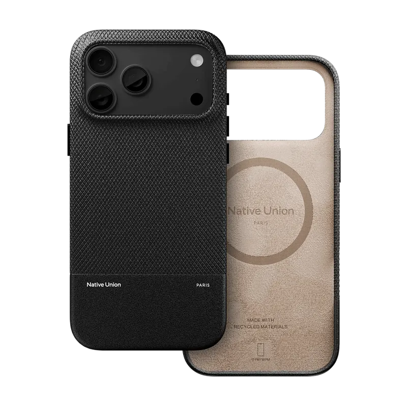 Чехол Native Union (RE)Classic Case для iPhone 18 Pro, чёрный