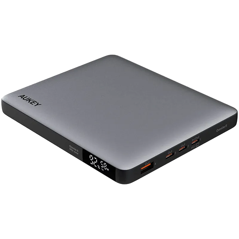 Внешний аккумулятор Aukey Sprint X 20000 100W серый