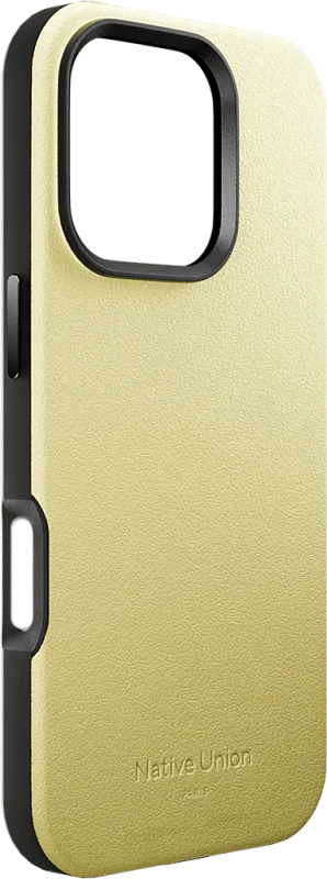 ACTIVE CASE FOR IPHONE 16 PRO MAX LEMON, чехол защитный для iPhone 16 PRO MAX, цвет: лимон