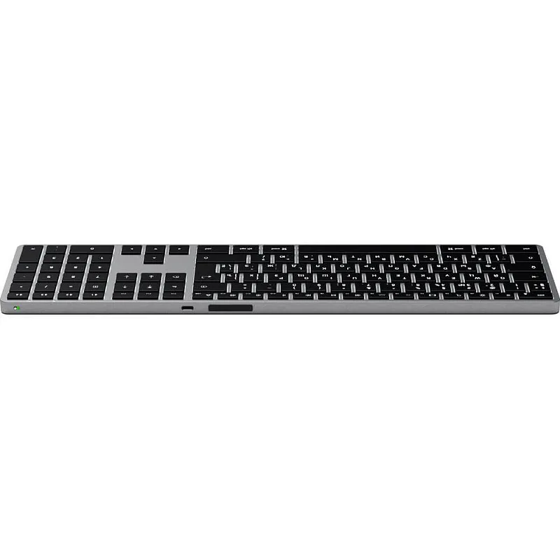 Беспроводная клавиатура Satechi Slim X3 Bluetooth Keyboard, серый космос