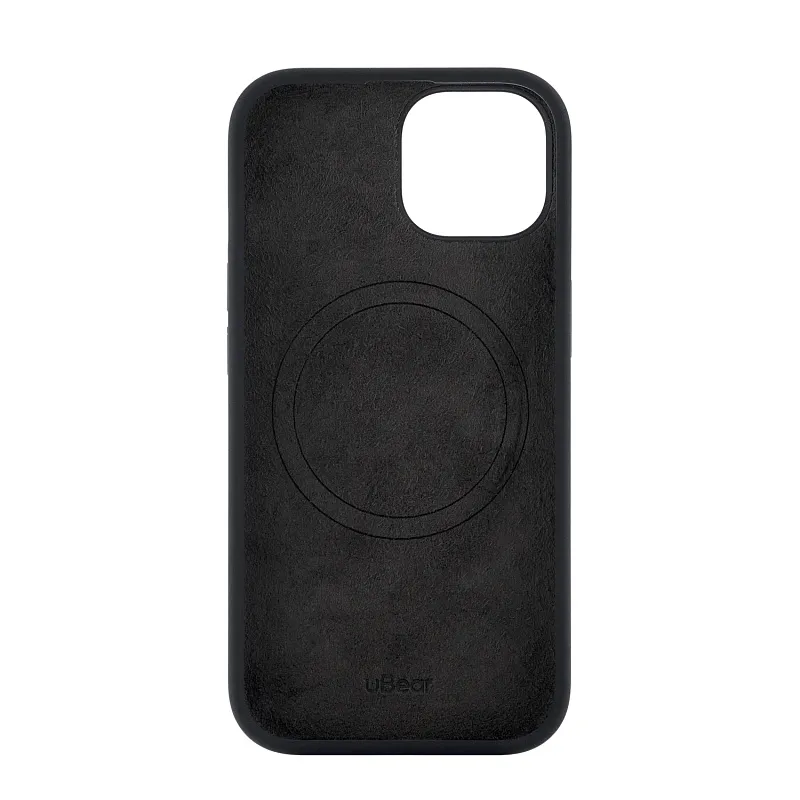 Чехол защитный uBear Touch Mag Case для  iPhone 15, MagSafe совместимый, силикон, софт-тач