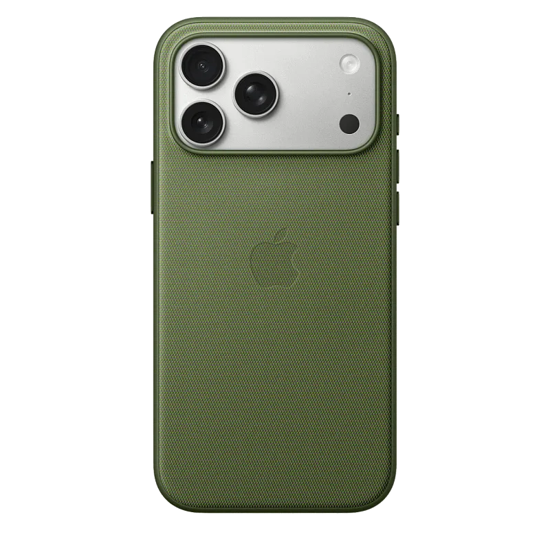Чехол Apple для iPhone 17 Pro Max TechWoven MagSafe, зелёный