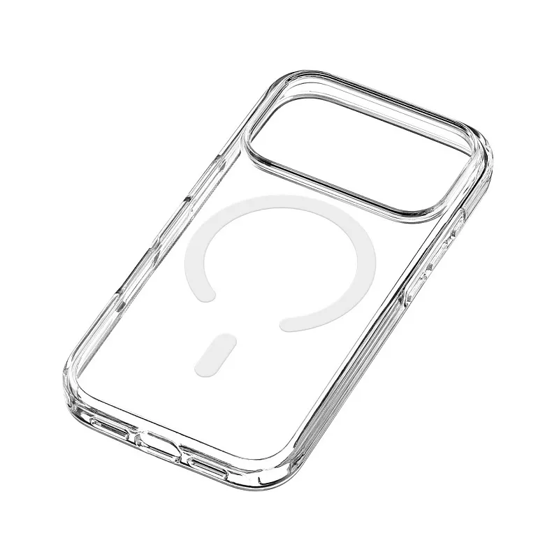 Чехол защитный uBear Vision Mag Case для iPhone 17 Pro, прозрачный