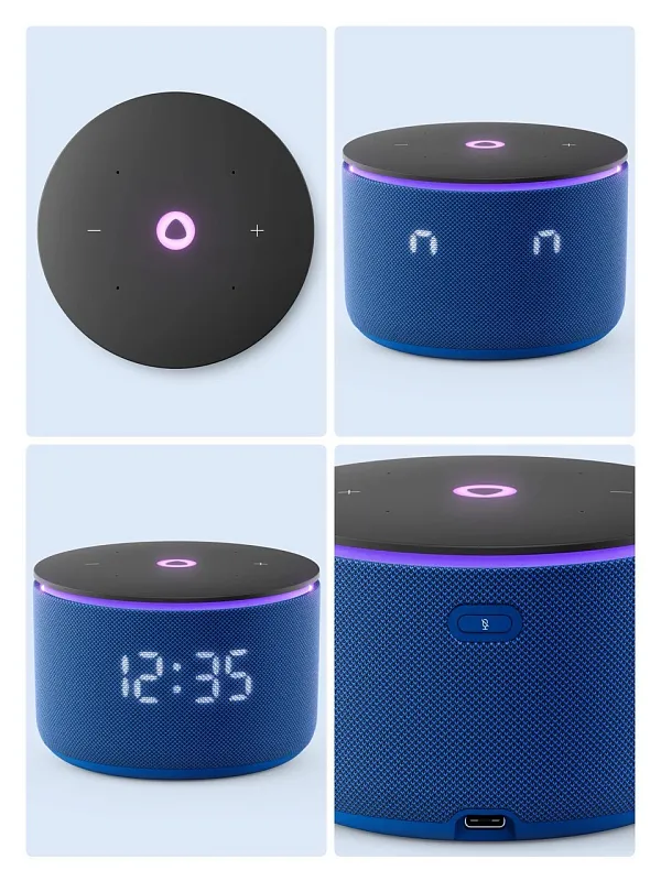 Умная колонка Яндекс Станция Мини 3 Про с Алисой, Zigbee™, 18 Вт, зеленый