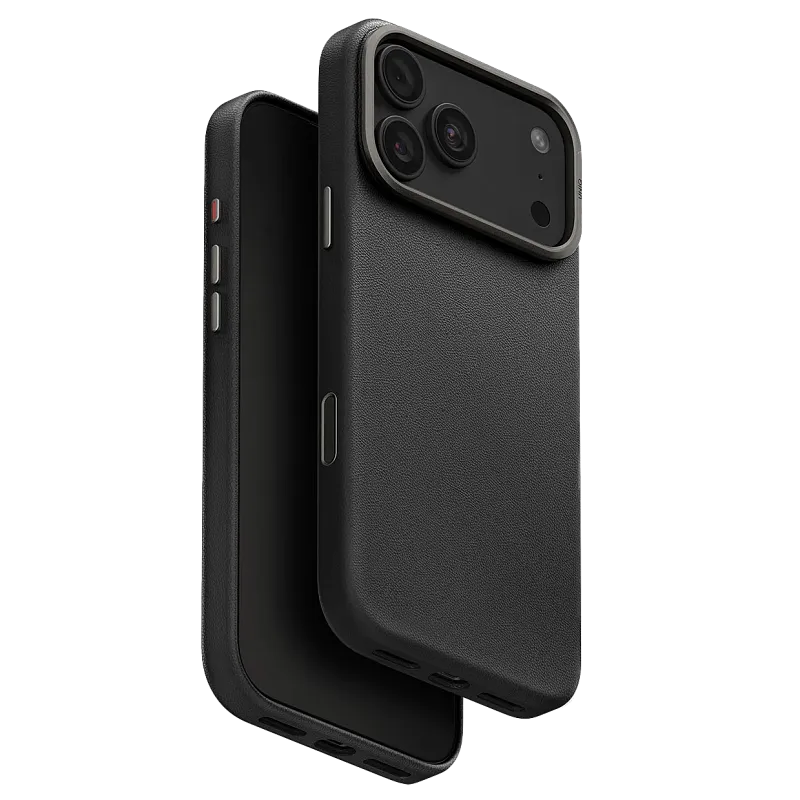 Чехол Uniq Lyden Dallas Black для iPhone 17 Pro Max/18 Pro Max, MagSafe, черный