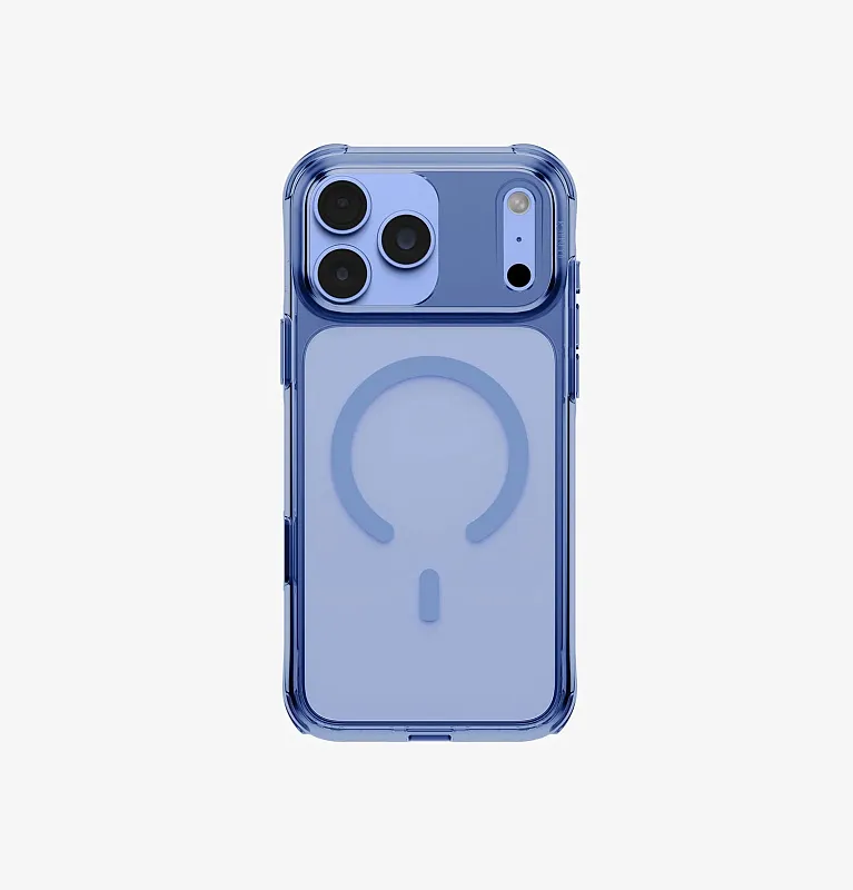 Чехол Uniq LifePro Xtreme Polar Blue для iPhone 17 Pro/18 Pro, MagSafe, голубой
