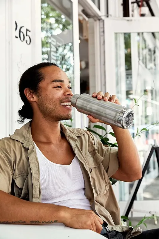 Термобутылка Klean Kanteen NEW Insulated Classic 20oz (592 мл) Brushed Stainless