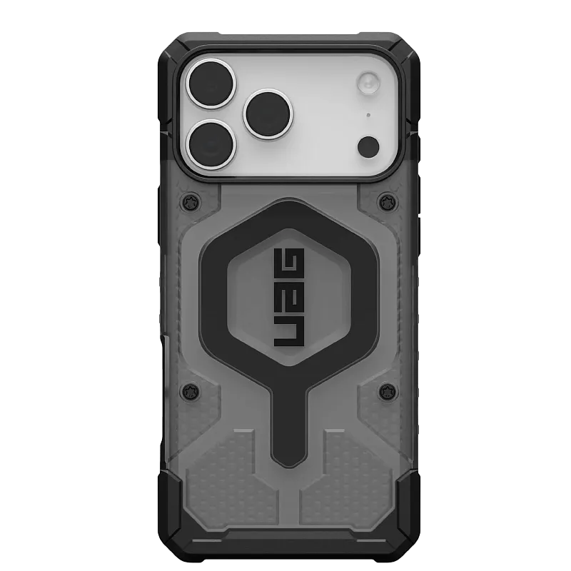 Чехол MagSafe UAG Pathfinder для iPhone 17 Pro Max, «пепел»