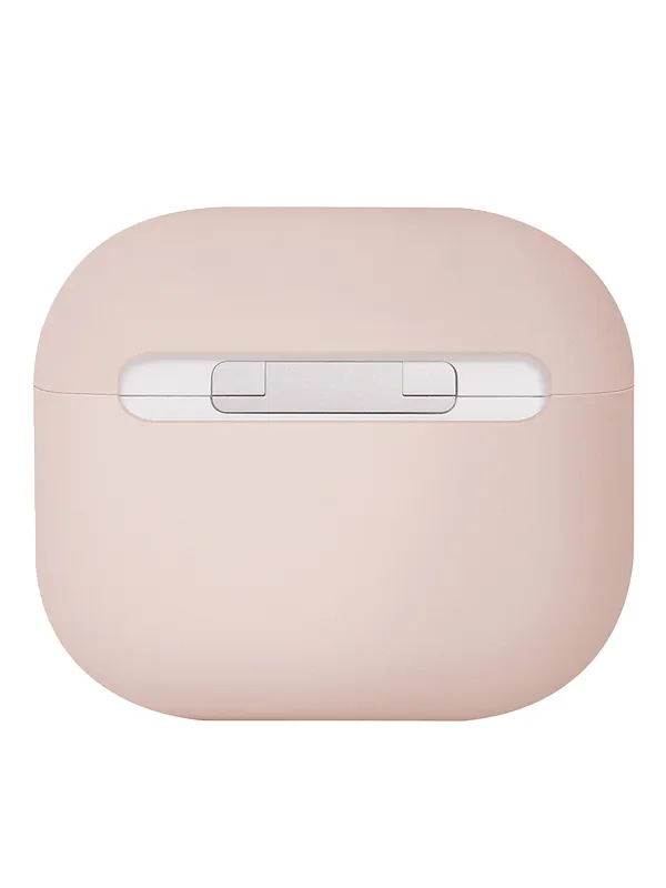Чехол Uniq для Airpods 3 LINO Liquid silicone Pink