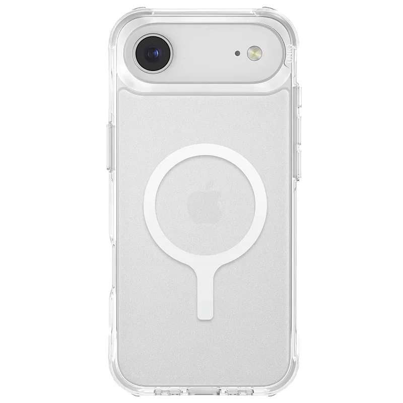 Чехол Uniq для iPhone Air Lifepro Xtreme AF Frost Clear/White (MagSafe), прозрачный