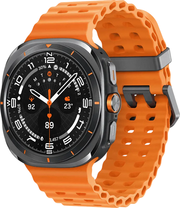 Samsung Galaxy Watch Ultra (2025) LTE, 47 мм, «чёрный титан»