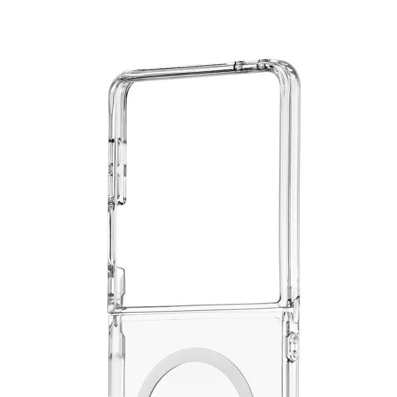 Чехол защитный uBear Real Mag Case для Samsung Galaxy Z Flip8, MagSafe, прозрачный