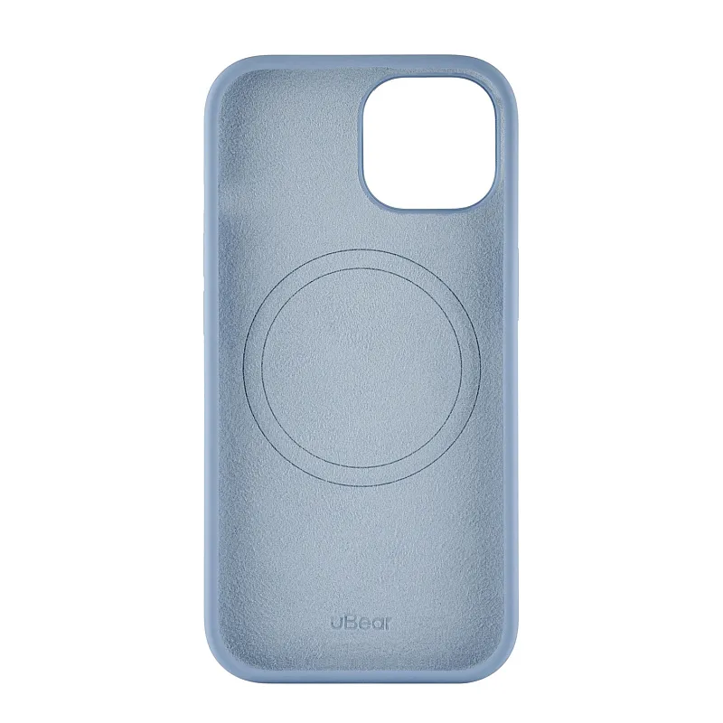 Чехол защитный uBear Touch Mag Case для iPhone 15, MagSafe совместимый, силикон, софт-тач