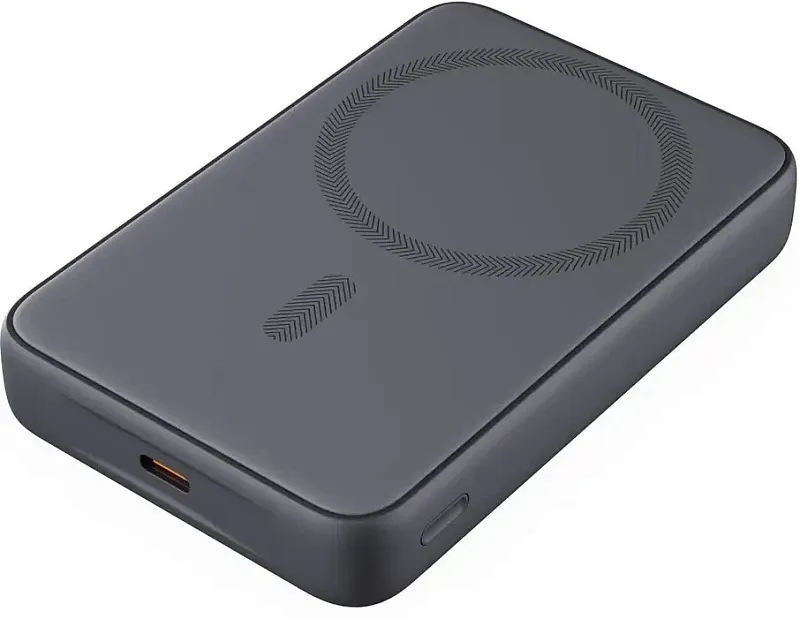 Внешний аккумулятор Aukey Magnetic 10000 Qi Черный