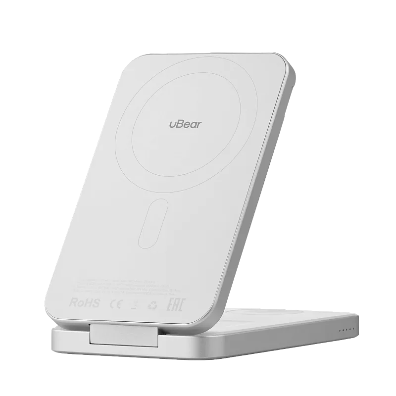 Внешний аккумулятор MagSafe uBear Cruise 3 в 1, 8000мАч, 15W, белый