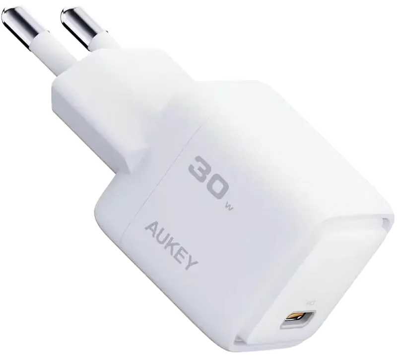 Сетевое зарядное устройство Aukey Comet Mini 30W, белый