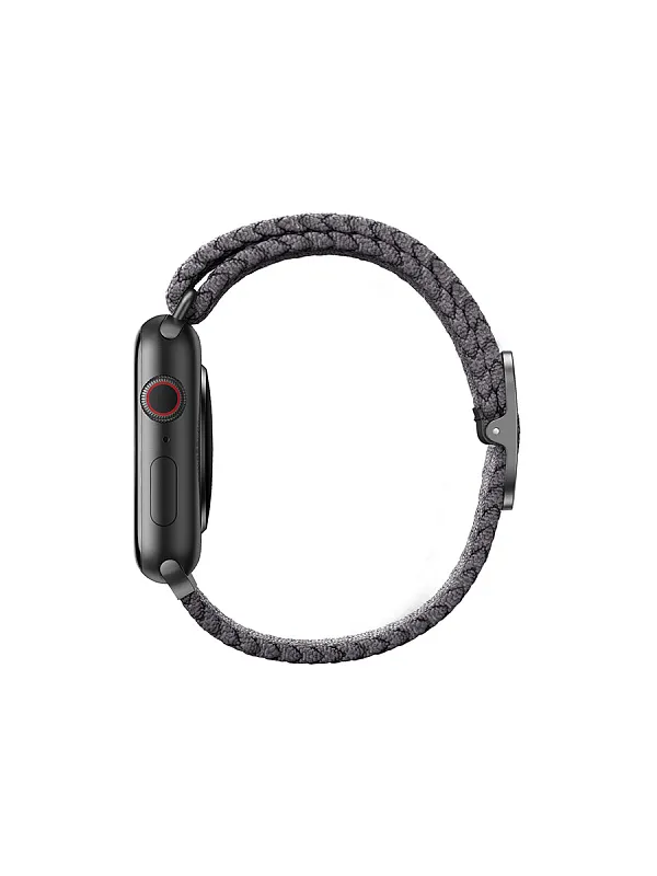 Ремешок Uniq для Apple Watch 45/44/42 mm ASPEN Strap Braided Grey