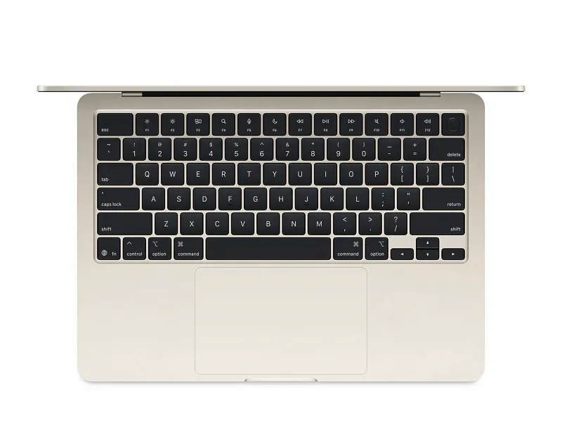 Apple MacBook Air 13" (M5, 10C CPU/10C GPU, 2026), 24 ГБ, 1 ТБ, «сияющая звезда»